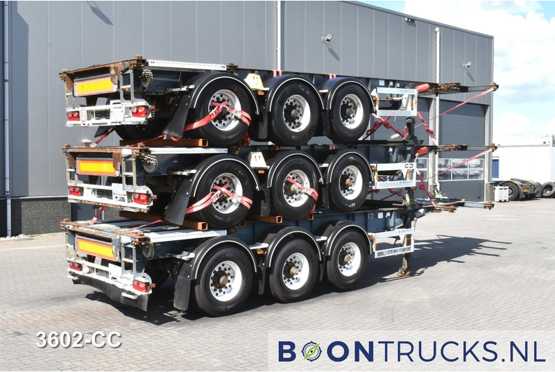 Van Hool 3B0071 STACK PRICE € 11500 | 20-30ft * ADR: FL, AT, OX * 3840 KG * LIFT AXLE - شاحنات الحاويات / جسم علوي قابل للتغيير نصف مقطورة: صور 1 Van Hool 3B0071 STACK PRICE € 11500 | 20-30ft * ADR: FL, AT, OX * 3840 KG * LIFT AXLE - شاحنات الحاويات / جسم علوي قابل للتغيير نصف مقطورة: صور 1