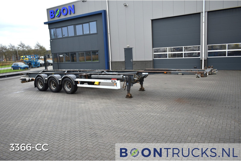 Van Hool 3B2015 FIXED CHASSIS | 2x20-40ft HC * 4600 Kg * NL TRAILER - شاحنات الحاويات / جسم علوي قابل للتغيير نصف مقطورة: صور 3 Van Hool 3B2015 FIXED CHASSIS | 2x20-40ft HC * 4600 Kg * NL TRAILER - شاحنات الحاويات / جسم علوي قابل للتغيير نصف مقطورة: صور 3