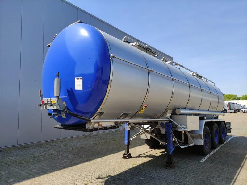 Burg 26165 liter Tankoplegger 1 kamer MET RVS Pomp - نصف مقطورة صهريج: صور 1 Burg 26165 liter Tankoplegger 1 kamer MET RVS Pomp - نصف مقطورة صهريج: صور 1