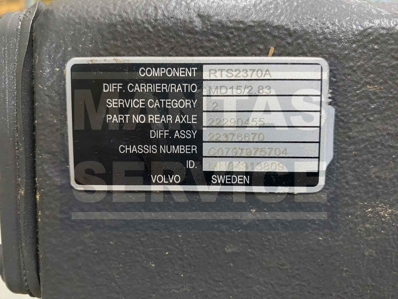 VOLVO DIFFERENTIAL CARRIER 22376670 - نقل الحركة - شاحنة: صور 3 VOLVO DIFFERENTIAL CARRIER 22376670 - نقل الحركة - شاحنة: صور 3