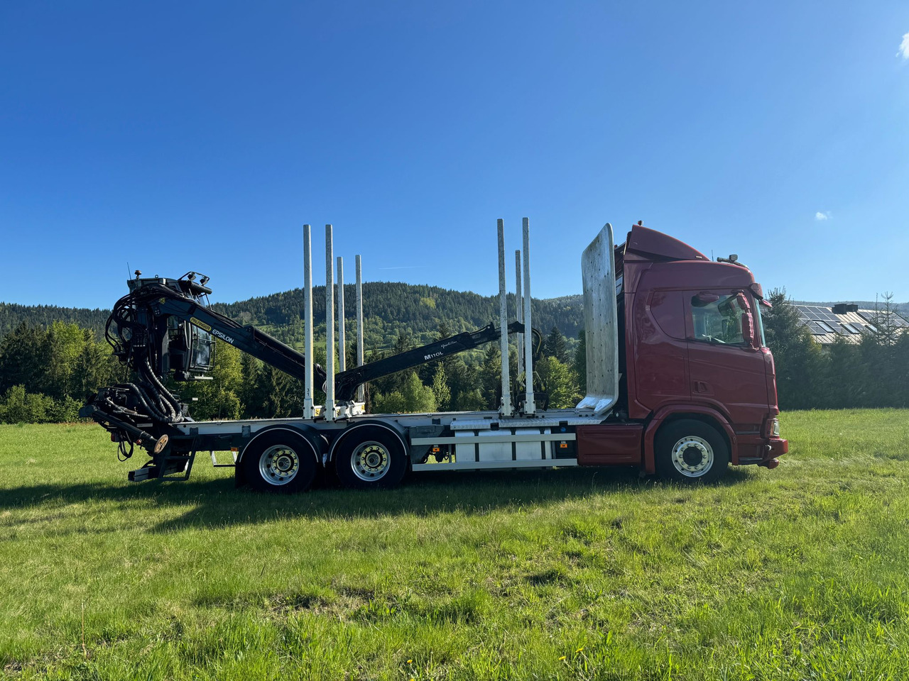 SCANIA R580 XT V8 - شاحنة قطع الأشجار: صور 4 SCANIA R580 XT V8 - شاحنة قطع الأشجار: صور 4