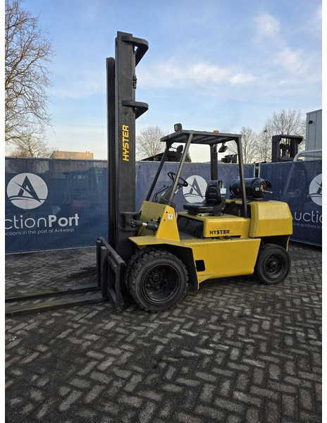 Hyster H4.00XL5 - رافعة شوكية تعمل بالغاز: صور 1 Hyster H4.00XL5 - رافعة شوكية تعمل بالغاز: صور 1
