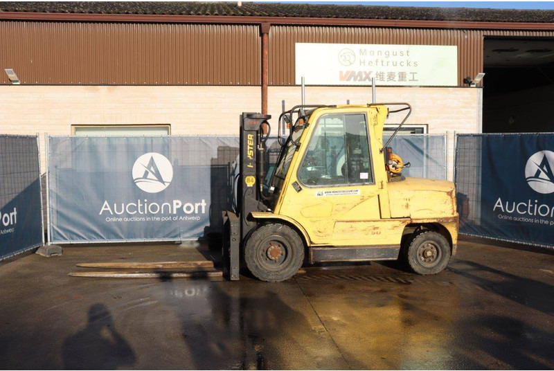 Hyster H5.50XM - رافعة شوكية تعمل بالغاز: صور 1 Hyster H5.50XM - رافعة شوكية تعمل بالغاز: صور 1