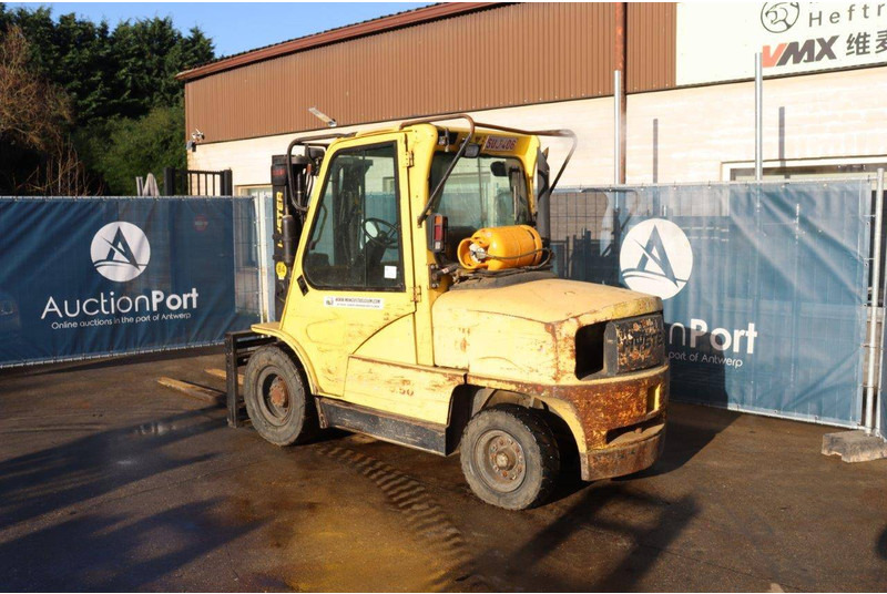 Hyster H5.50XM - رافعة شوكية تعمل بالغاز: صور 3 Hyster H5.50XM - رافعة شوكية تعمل بالغاز: صور 3