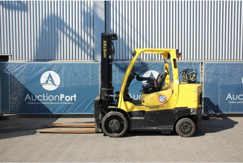 Hyster S7.0FT - رافعة شوكية تعمل بالغاز: صور 2 Hyster S7.0FT - رافعة شوكية تعمل بالغاز: صور 2