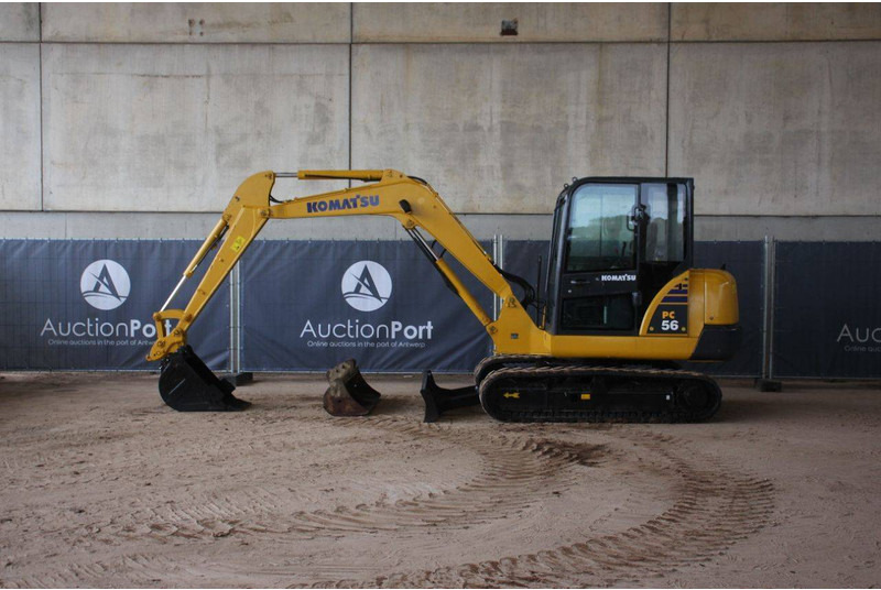 Komatsu PC56-7 - حفارات زحافة: صور 2 Komatsu PC56-7 - حفارات زحافة: صور 2