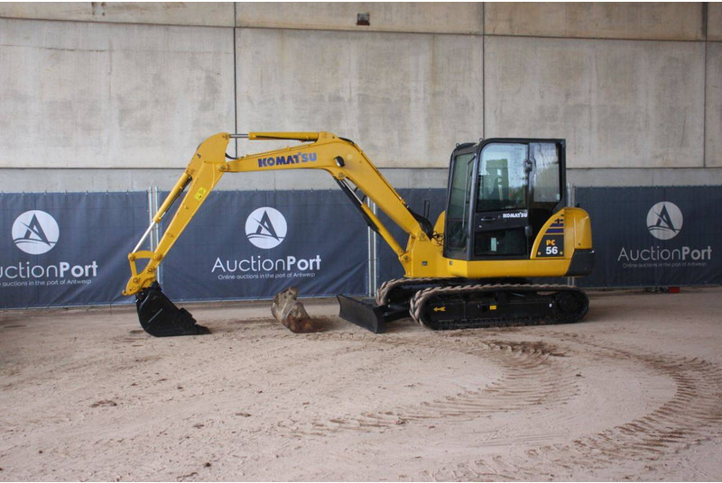 Komatsu PC56-7 - حفارات زحافة: صور 1 Komatsu PC56-7 - حفارات زحافة: صور 1