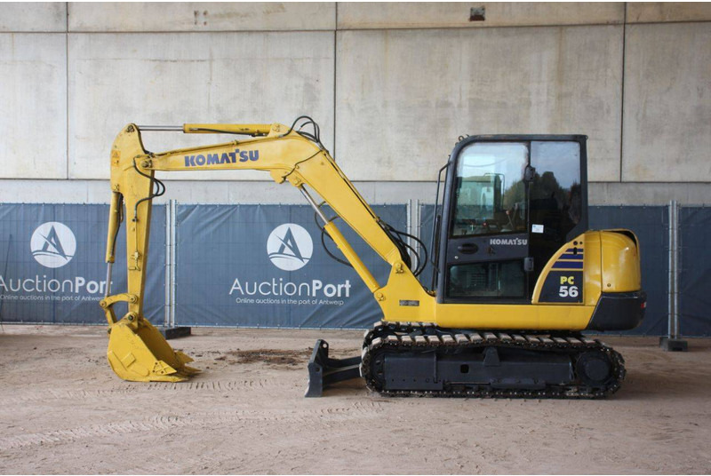 Komatsu PC56-7 - حفارات زحافة: صور 2 Komatsu PC56-7 - حفارات زحافة: صور 2