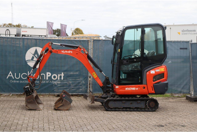 Kubota KX016-4 - حفارة مصغرة: صور 1 Kubota KX016-4 - حفارة مصغرة: صور 1