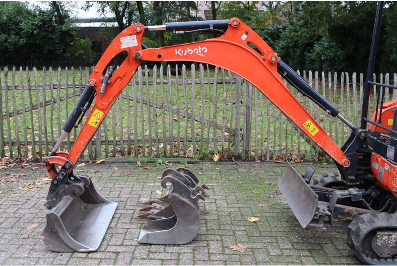 حفارة مصغرة Kubota U17-3α: صور 16