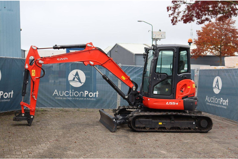Kubota U55-4 - حفارات زحافة: صور 1 Kubota U55-4 - حفارات زحافة: صور 1