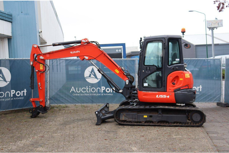 Kubota U55-4 - حفارات زحافة: صور 2 Kubota U55-4 - حفارات زحافة: صور 2