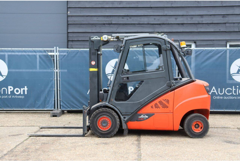 Linde H30D-02 - رافعة شوكية ديزل: صور 2 Linde H30D-02 - رافعة شوكية ديزل: صور 2
