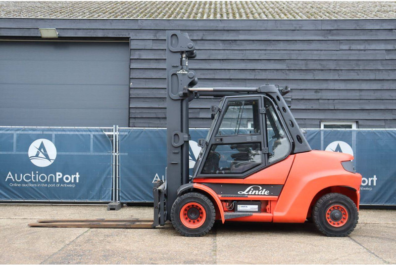 Linde H80D-01/900 - رافعة شوكية ديزل: صور 2 Linde H80D-01/900 - رافعة شوكية ديزل: صور 2