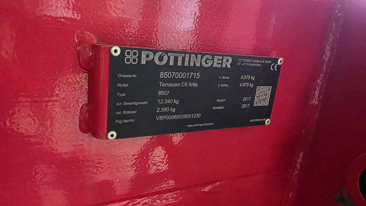 PÖTTINGER Terrasem C6 Artis - معدات بذار: صور 4 PÖTTINGER Terrasem C6 Artis - معدات بذار: صور 4