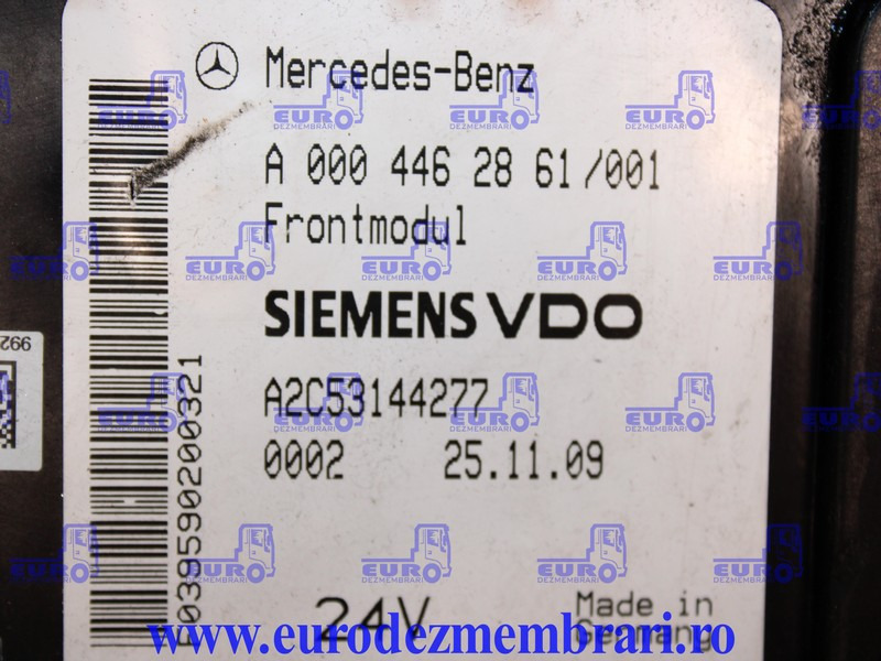 CALCULATOR FRONTMODUL MERCEDES ACTROS MP3 A0004462861, A0004462661 - كتلة التحكم - شاحنة: صور 2 CALCULATOR FRONTMODUL MERCEDES ACTROS MP3 A0004462861, A0004462661 - كتلة التحكم - شاحنة: صور 2