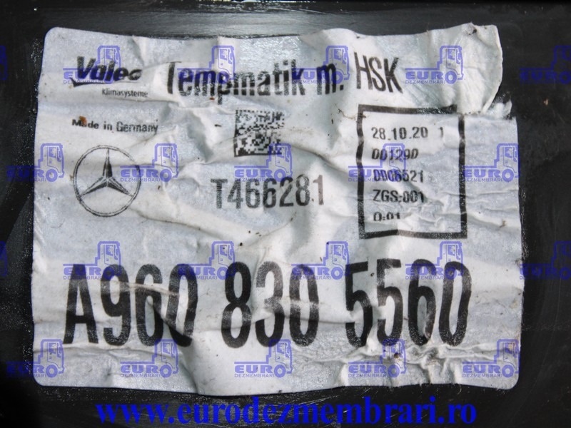CARCASA SISTEM CLIMATIZARE MERCEDES ACTROS MP4 A9608305560 - جزء تكييف الهواء - شاحنة: صور 3 CARCASA SISTEM CLIMATIZARE MERCEDES ACTROS MP4 A9608305560 - جزء تكييف الهواء - شاحنة: صور 3