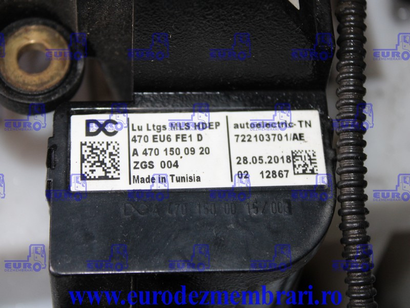 INSTALATIE ELECTRICA MOTOR MERCEDES ACTROS MP4 OM470LA A4701500920 - النظام الكهربائي - شاحنة: صور 2 INSTALATIE ELECTRICA MOTOR MERCEDES ACTROS MP4 OM470LA A4701500920 - النظام الكهربائي - شاحنة: صور 2