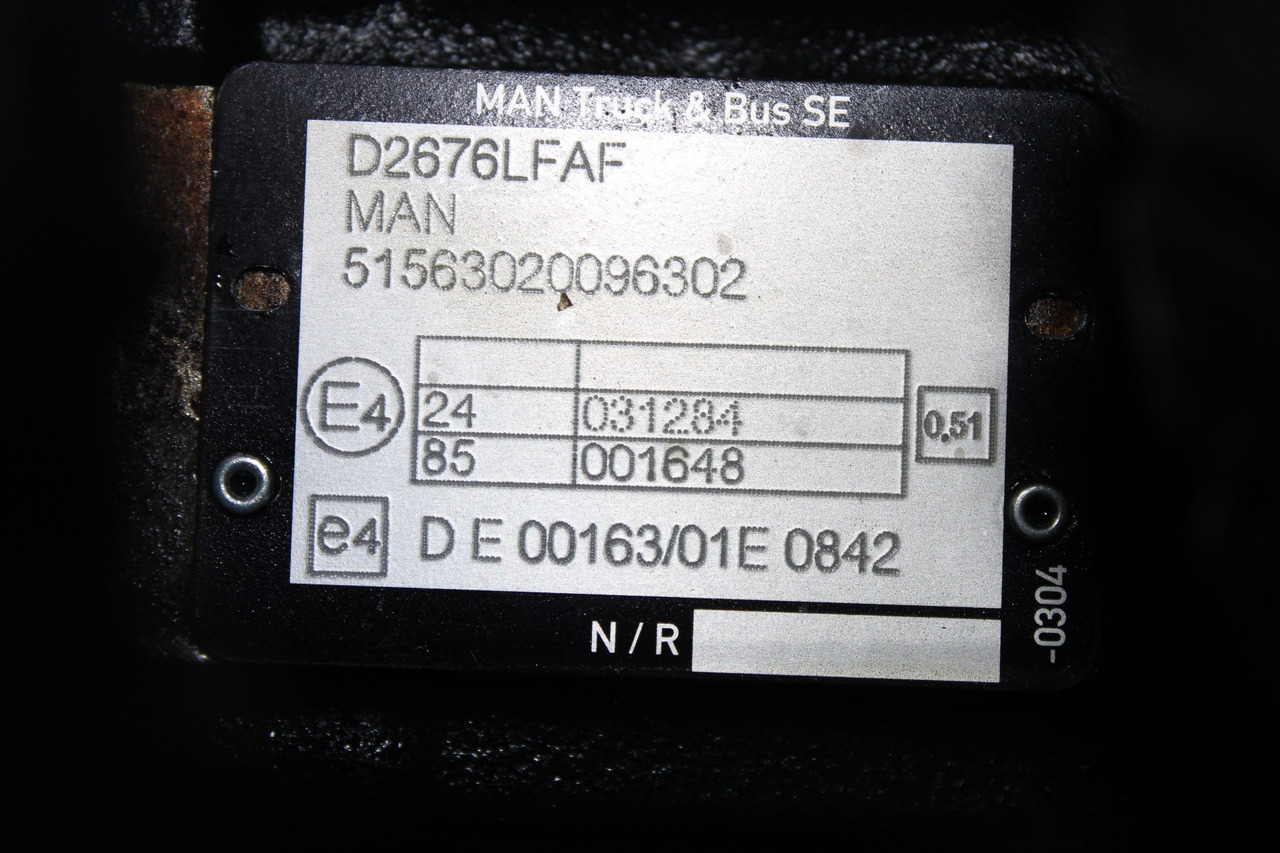 MOTOR MAN TGX TG3 D2676LFAF 510CP EURO 6 - المحرك - شاحنة: صور 5 MOTOR MAN TGX TG3 D2676LFAF 510CP EURO 6 - المحرك - شاحنة: صور 5