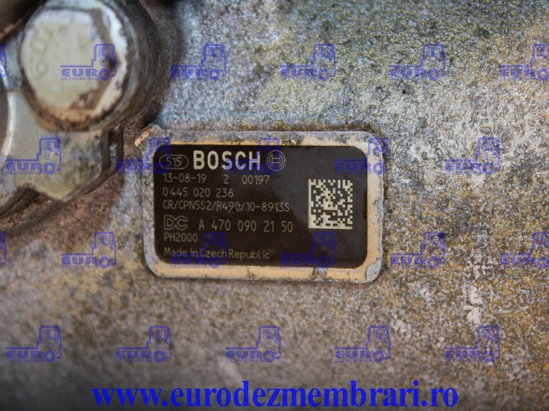 POMPA INALTA PRESIUNE MERCEDES ACTROS MP4 A4700902150, A4700900850 - مضخات الوقود - شاحنة: صور 4 POMPA INALTA PRESIUNE MERCEDES ACTROS MP4 A4700902150, A4700900850 - مضخات الوقود - شاحنة: صور 4