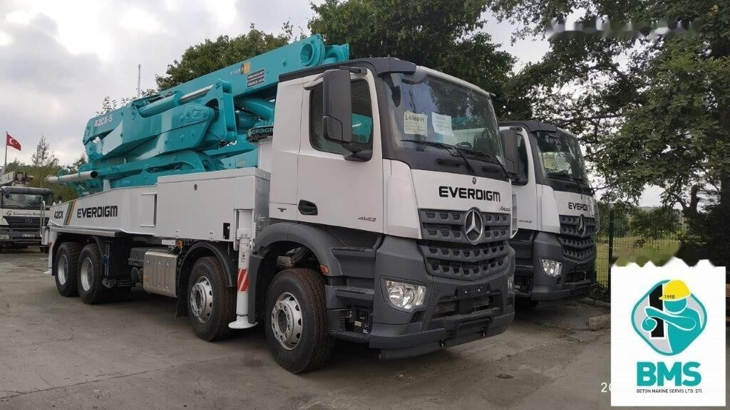 Mercedes-Benz New Everdigm ECP 42 CX 5 ECP 42 CX5 on chassis - مضخة خرسانة: صور 2 Mercedes-Benz New Everdigm ECP 42 CX 5 ECP 42 CX5 on chassis - مضخة خرسانة: صور 2