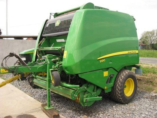John Deere 990 - مكبس القش الدائري: صور 2 John Deere 990 - مكبس القش الدائري: صور 2