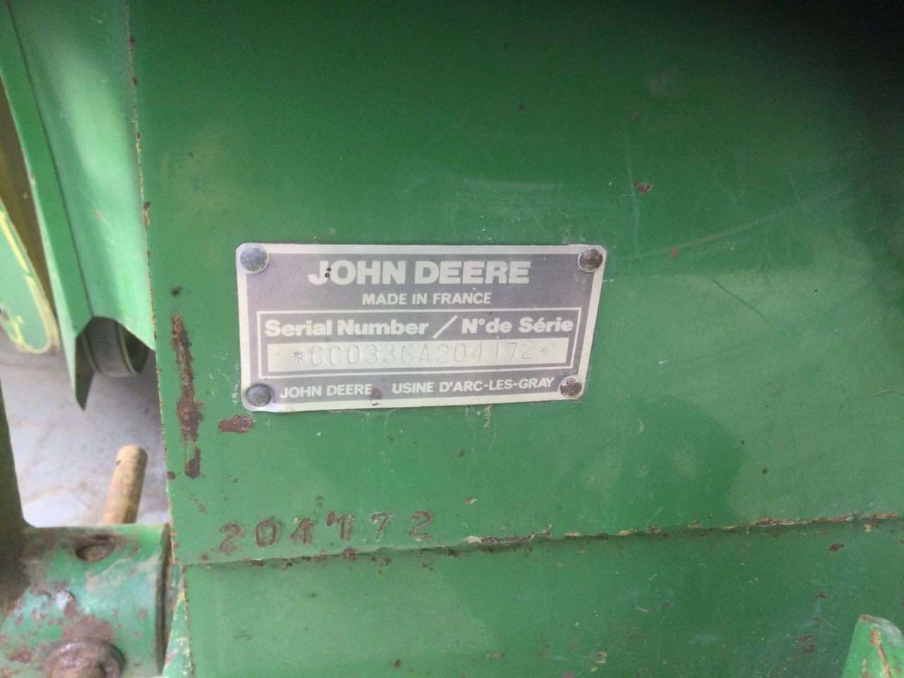 John Deere 336A - مكبس البالات المستطيله: صور 5 John Deere 336A - مكبس البالات المستطيله: صور 5