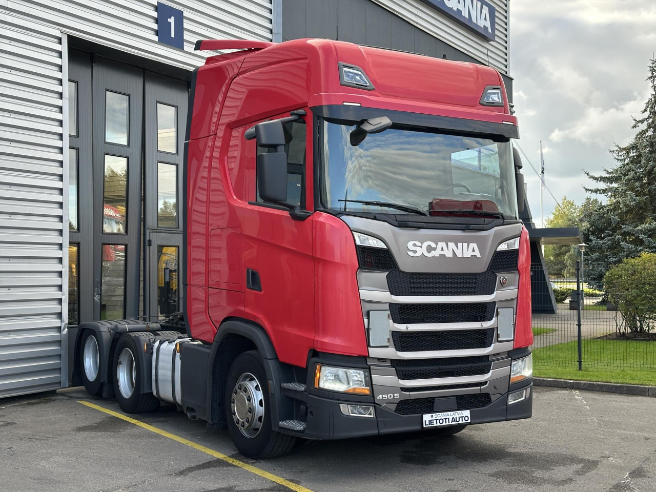 SCANIA S 450 A6x2NB - شاحنة جرار: صور 1 SCANIA S 450 A6x2NB - شاحنة جرار: صور 1