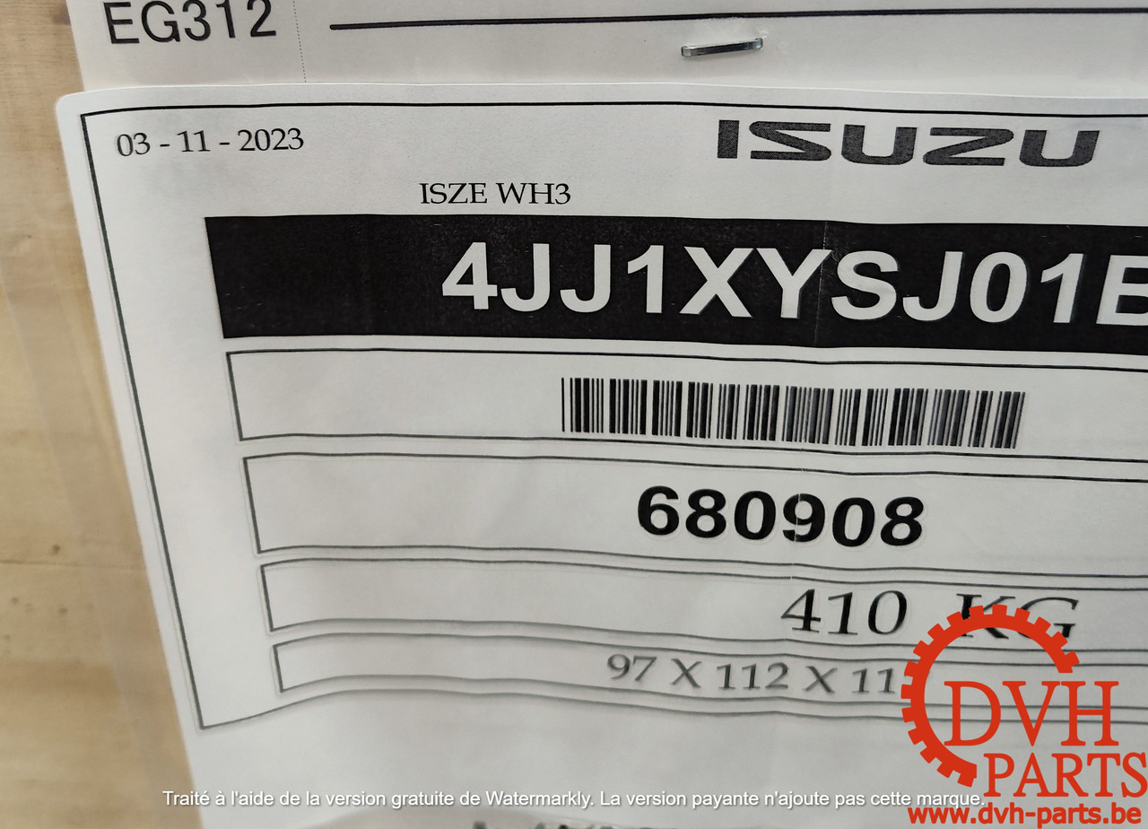 ISUZU 4JJ1-XYSJ-01B - المحرك - حفارات زحافة: صور 1 ISUZU 4JJ1-XYSJ-01B - المحرك - حفارات زحافة: صور 1