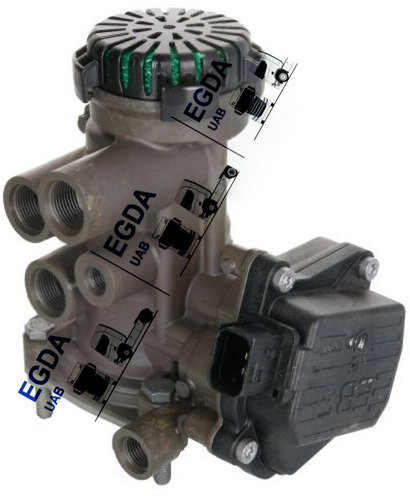 KNORR-BREMSE EBS 2022 - صمام: صور 1 KNORR-BREMSE EBS 2022 - صمام: صور 1