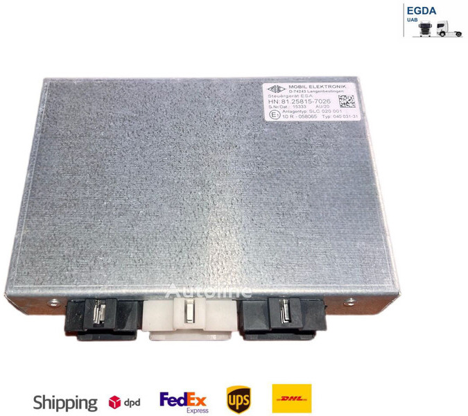 MAN Mobil elektronik ELECTRONIC ESA - كتلة التحكم: صور 1 MAN Mobil elektronik ELECTRONIC ESA - كتلة التحكم: صور 1
