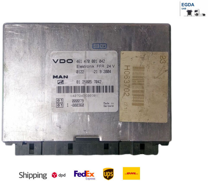 MAN VDO Elektronik FFR 461470001042 81.25805.7042 - كتلة التحكم: صور 1 MAN VDO Elektronik FFR 461470001042 81.25805.7042 - كتلة التحكم: صور 1