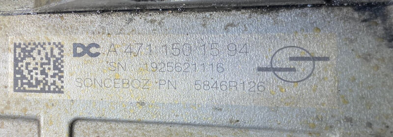 Mercedes-Benz ACTROS 6 11 - كتلة التحكم: صور 3 Mercedes-Benz ACTROS 6 11 - كتلة التحكم: صور 3