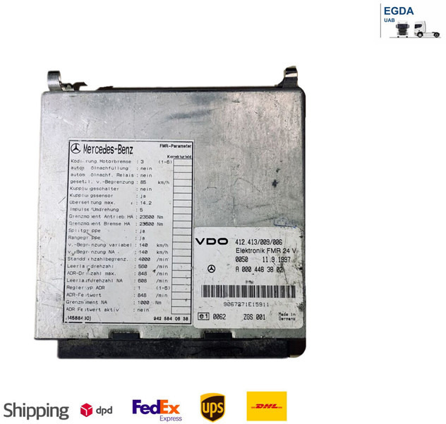 Mercedes-Benz ACTROS - كتلة التحكم: صور 1 Mercedes-Benz ACTROS - كتلة التحكم: صور 1