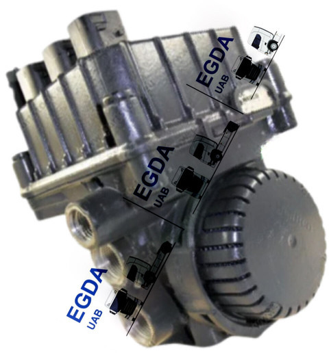 Mercedes-Benz Arocs 1 - أجزاء الفرامل: صور 1 Mercedes-Benz Arocs 1 - أجزاء الفرامل: صور 1