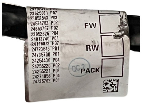 Volvo FH5/Aero - الكابلات / الأسلاك: صور 4 Volvo FH5/Aero - الكابلات / الأسلاك: صور 4