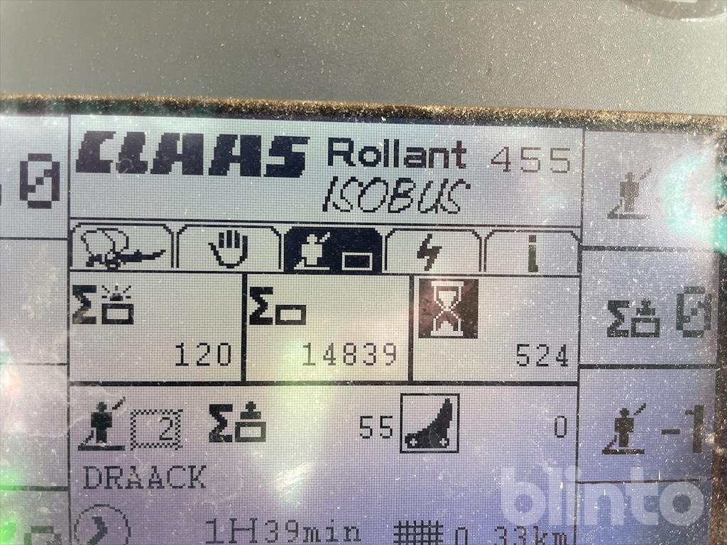 CLAAS 455 Rollant Uniwrap - مكبس القش الدائري: صور 5 CLAAS 455 Rollant Uniwrap - مكبس القش الدائري: صور 5
