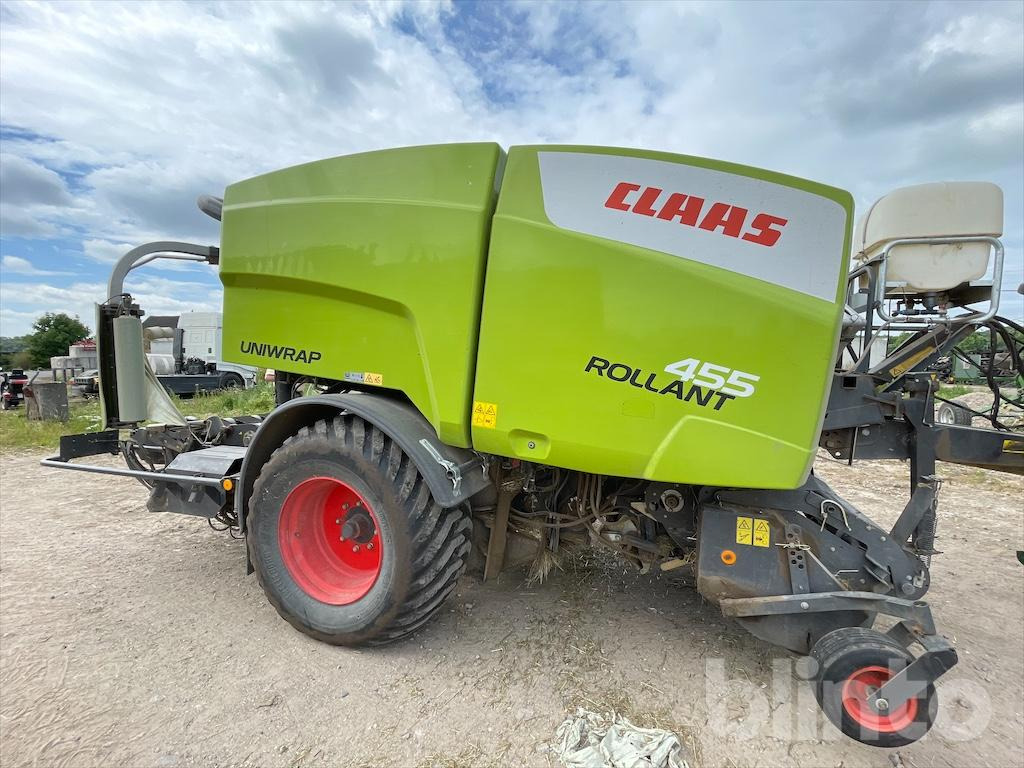 CLAAS 455 Rollant Uniwrap - مكبس القش الدائري: صور 2 CLAAS 455 Rollant Uniwrap - مكبس القش الدائري: صور 2