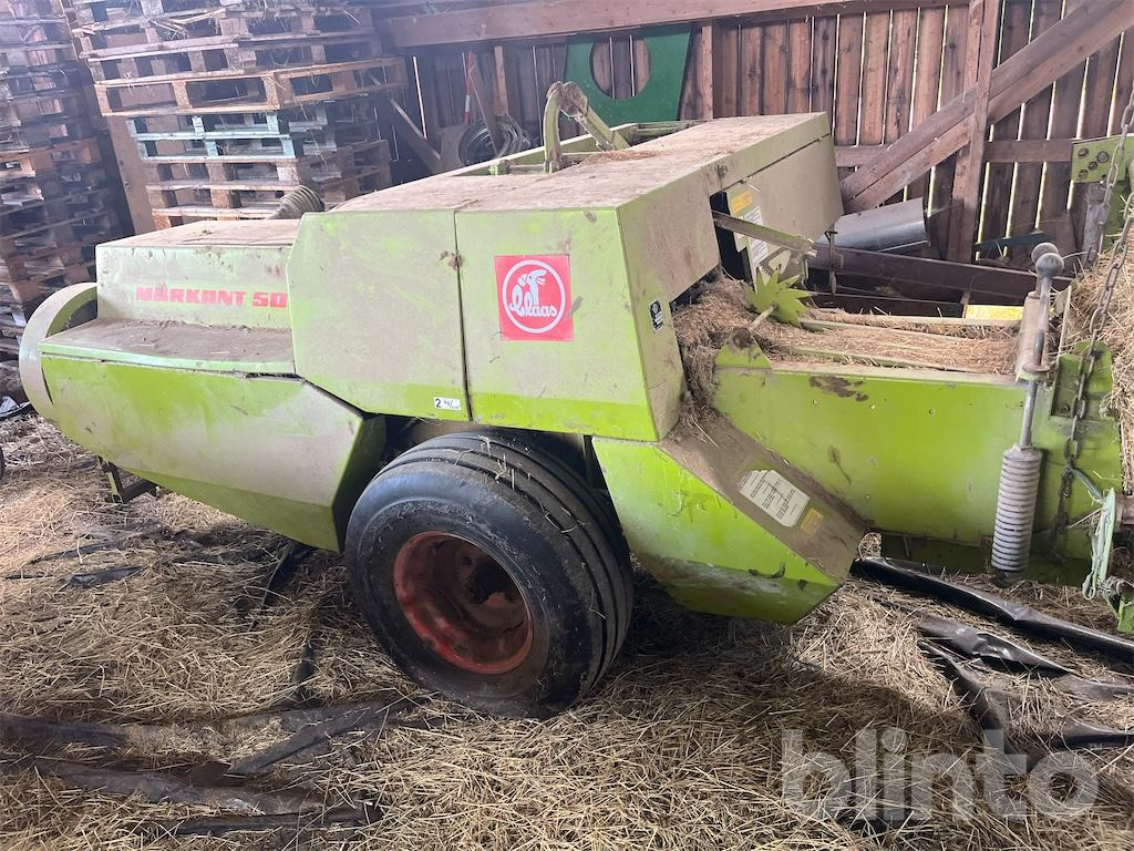 Claas Markant 50 - مكبس القش الدائري: صور 2 Claas Markant 50 - مكبس القش الدائري: صور 2