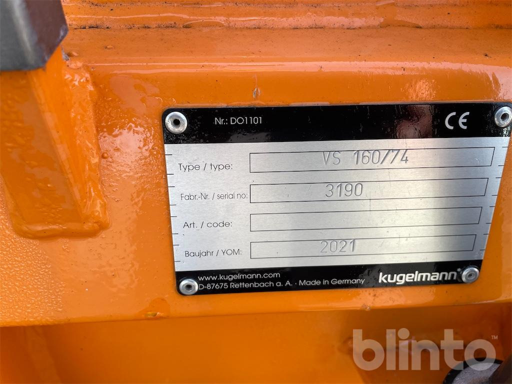 Kugelmann VS160/74 (2021) - كاسحة ثلوج: صور 5 Kugelmann VS160/74 (2021) - كاسحة ثلوج: صور 5