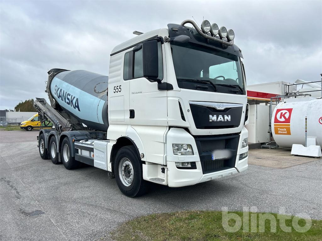 MAN 92X TGX - Tridem - شاحنة خلاطة خرسانة: صور 3 MAN 92X TGX - Tridem - شاحنة خلاطة خرسانة: صور 3