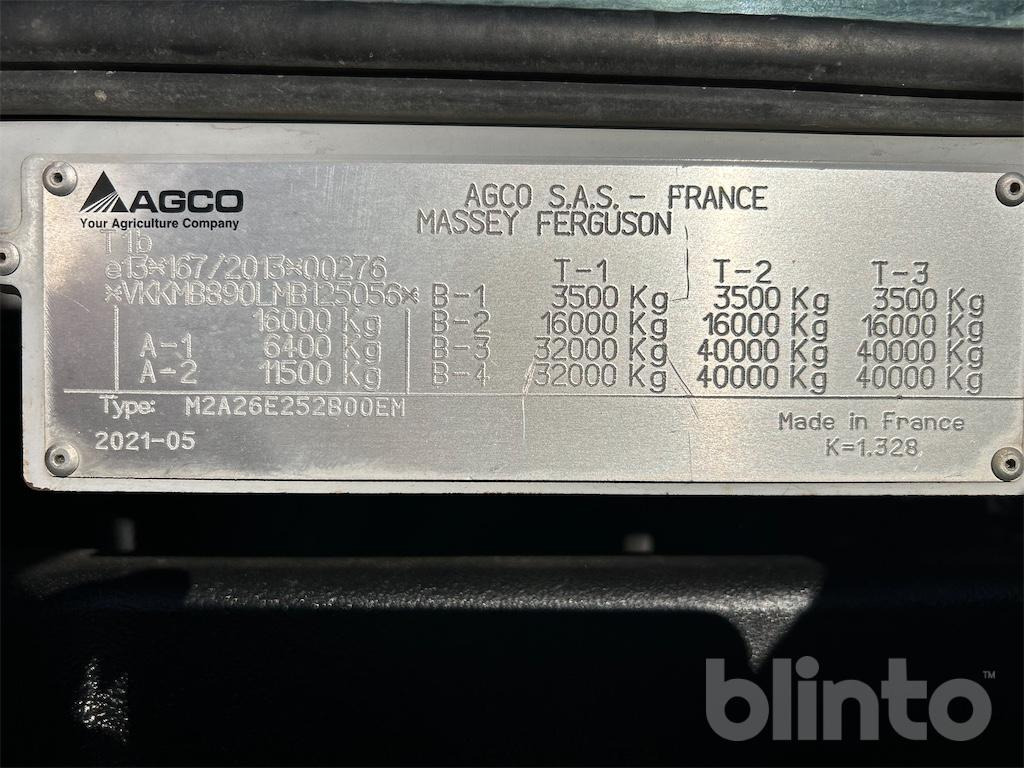 Massey Ferguson MF 8S.265 Dyna E-Power (2021) - جرار: صور 5 Massey Ferguson MF 8S.265 Dyna E-Power (2021) - جرار: صور 5