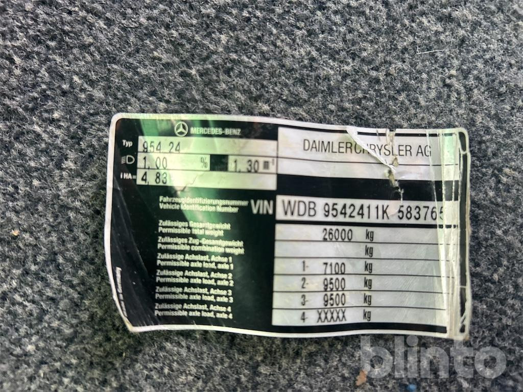 Mercedes Actros 2541 (2001) - شاحنة جرار: صور 5 Mercedes Actros 2541 (2001) - شاحنة جرار: صور 5
