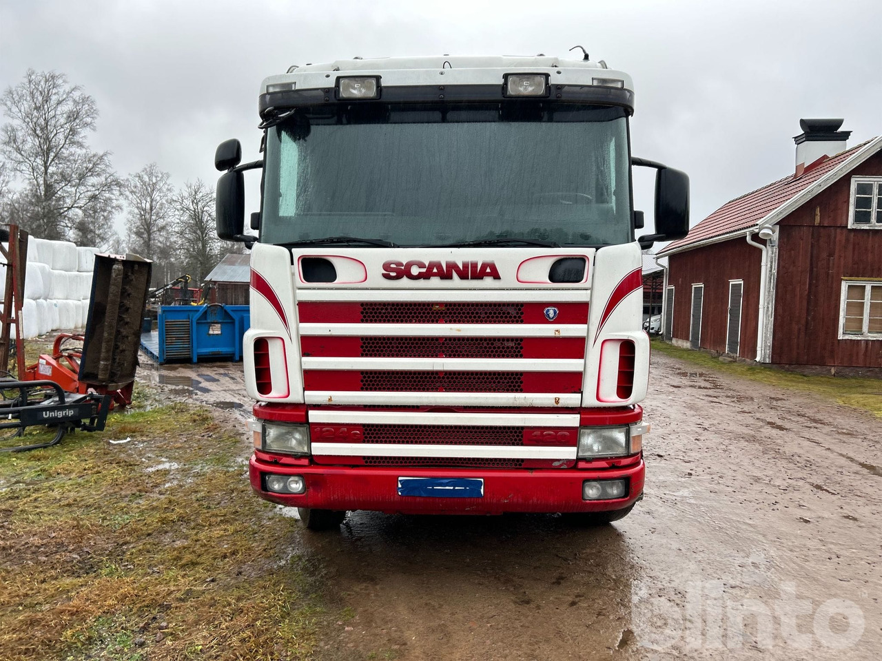 SCANIA R124GB 6X2 4NA420 - قلابات, شاحنة كرين: صور 2 SCANIA R124GB 6X2 4NA420 - قلابات, شاحنة كرين: صور 2