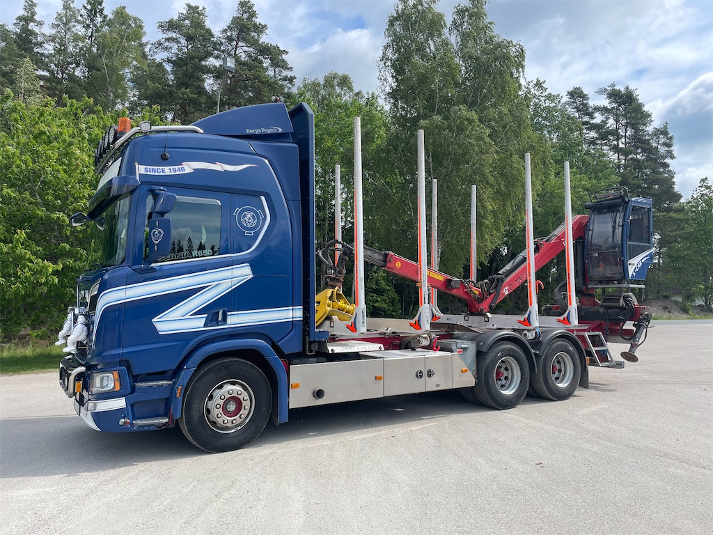 SCANIA R650B6X4NB - شاحنة قطع الأشجار: صور 1 SCANIA R650B6X4NB - شاحنة قطع الأشجار: صور 1