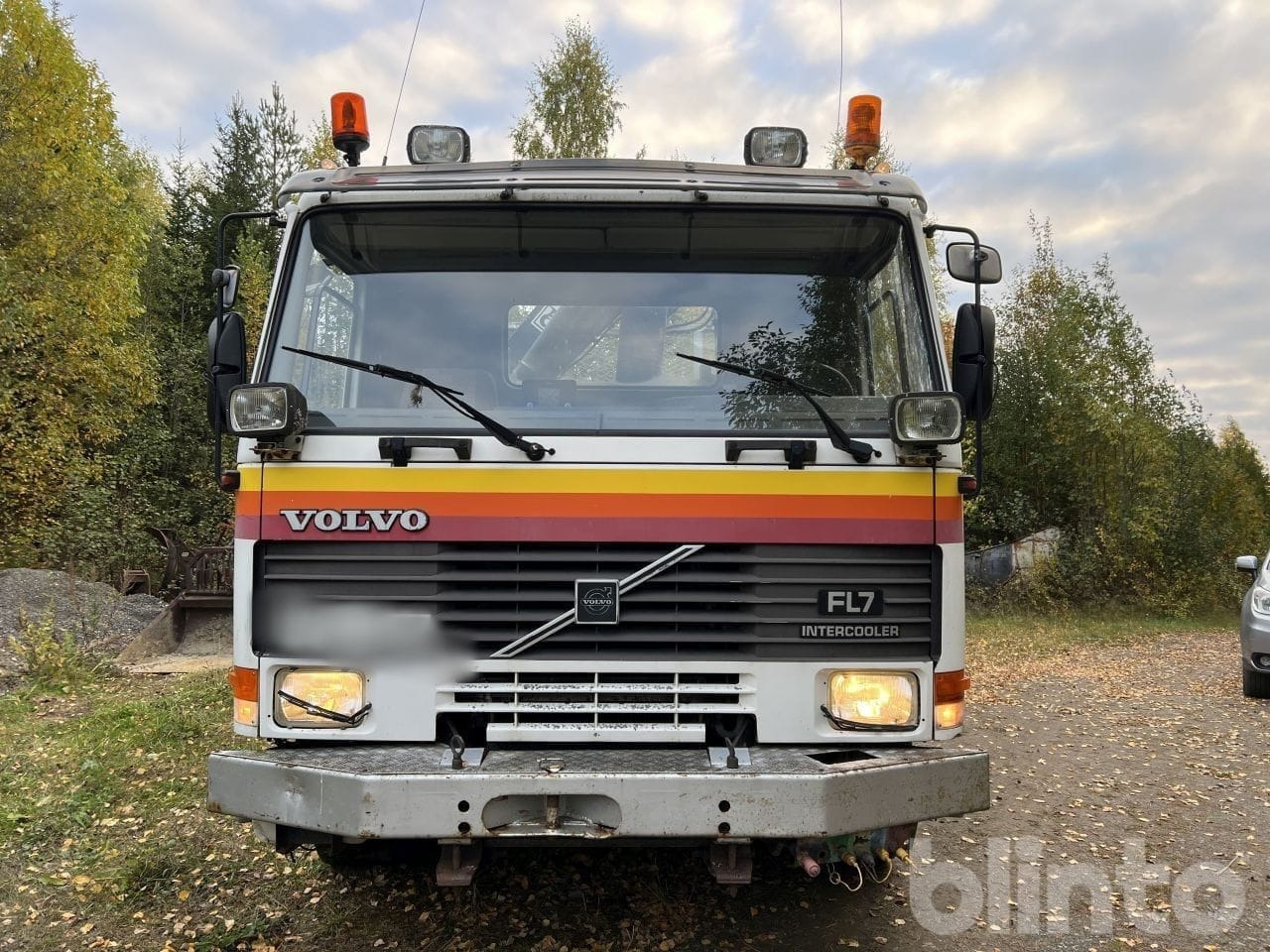 VOLVO FL7 4X2 - قلابات, شاحنة كرين: صور 2 VOLVO FL7 4X2 - قلابات, شاحنة كرين: صور 2