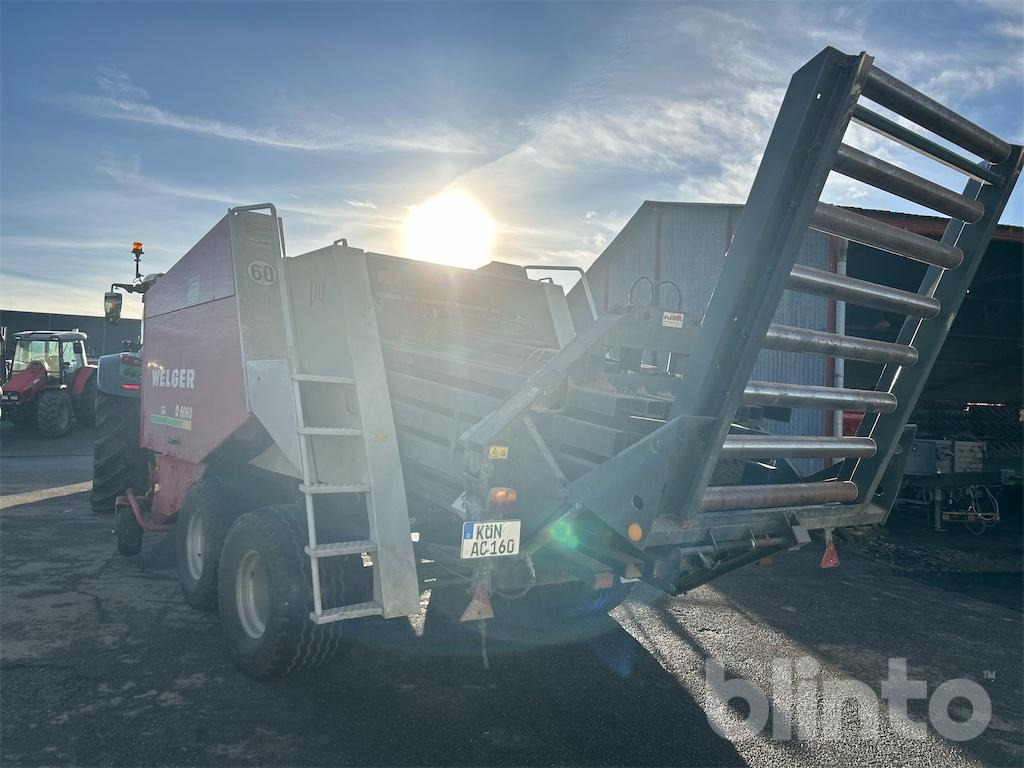 Welger D6060 (2003) - مكبس البالات المستطيله: صور 2 Welger D6060 (2003) - مكبس البالات المستطيله: صور 2