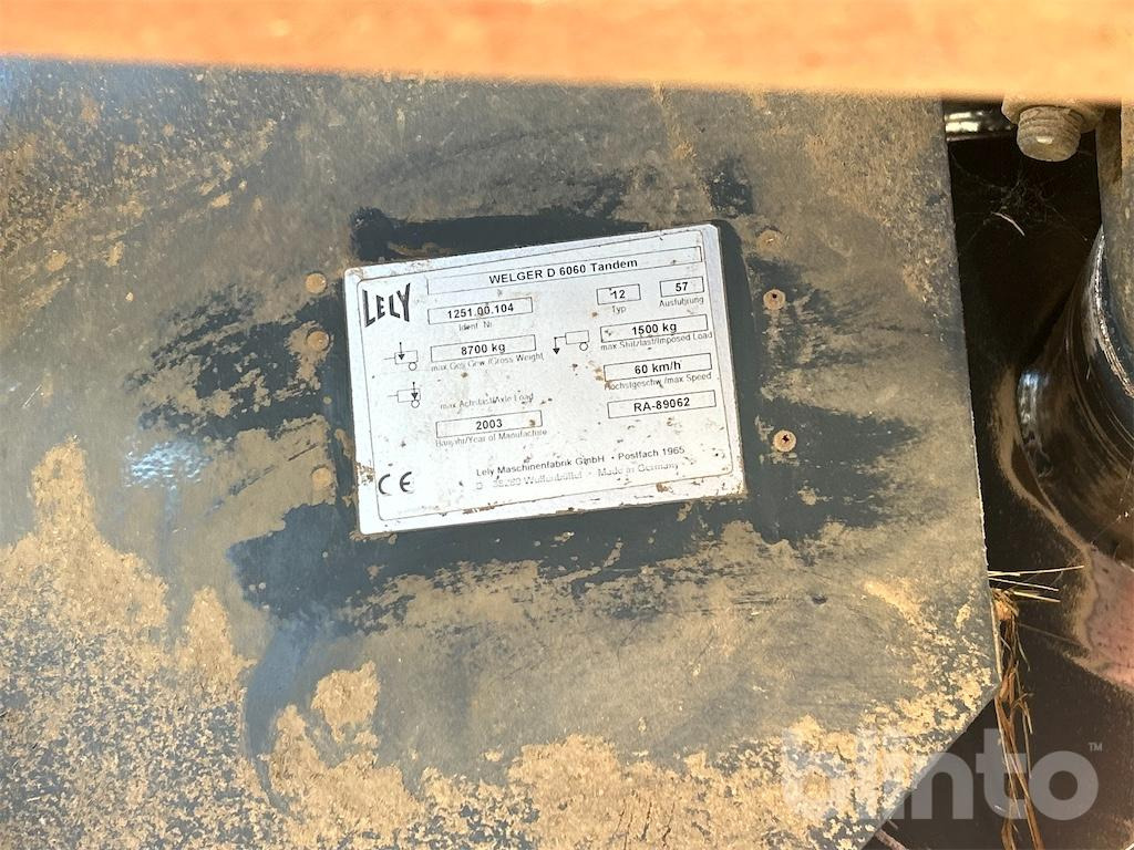 Welger D6060 (2003) - مكبس البالات المستطيله: صور 5 Welger D6060 (2003) - مكبس البالات المستطيله: صور 5