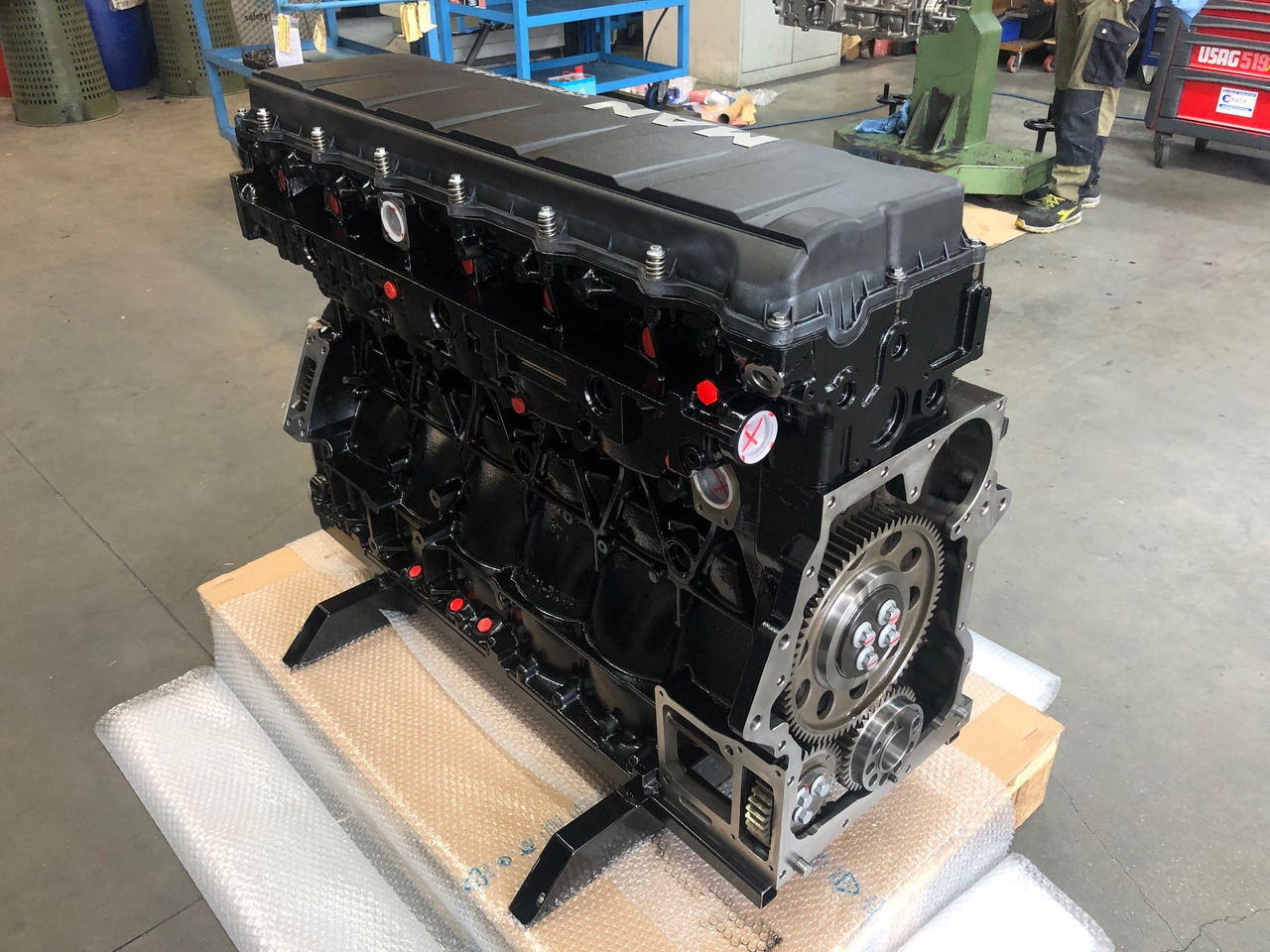 MOTORE ALLEGGERITO MAN D2066 EURO6 (camion) - المحرك - شاحنة: صور 3 MOTORE ALLEGGERITO MAN D2066 EURO6 (camion) - المحرك - شاحنة: صور 3