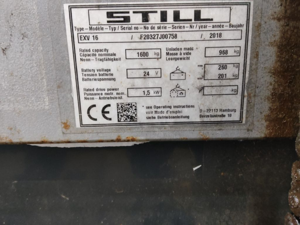 Still EXV16 - معدات تكديس: صور 5 Still EXV16 - معدات تكديس: صور 5